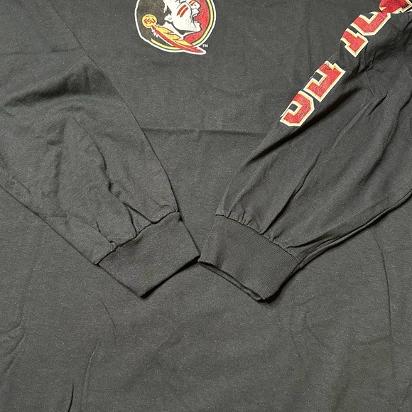 NWT Fanatics Florida State Seminoles Graphic Long Sleeve T-Shirt Black Men’s 2XL - Picture 6 of 7